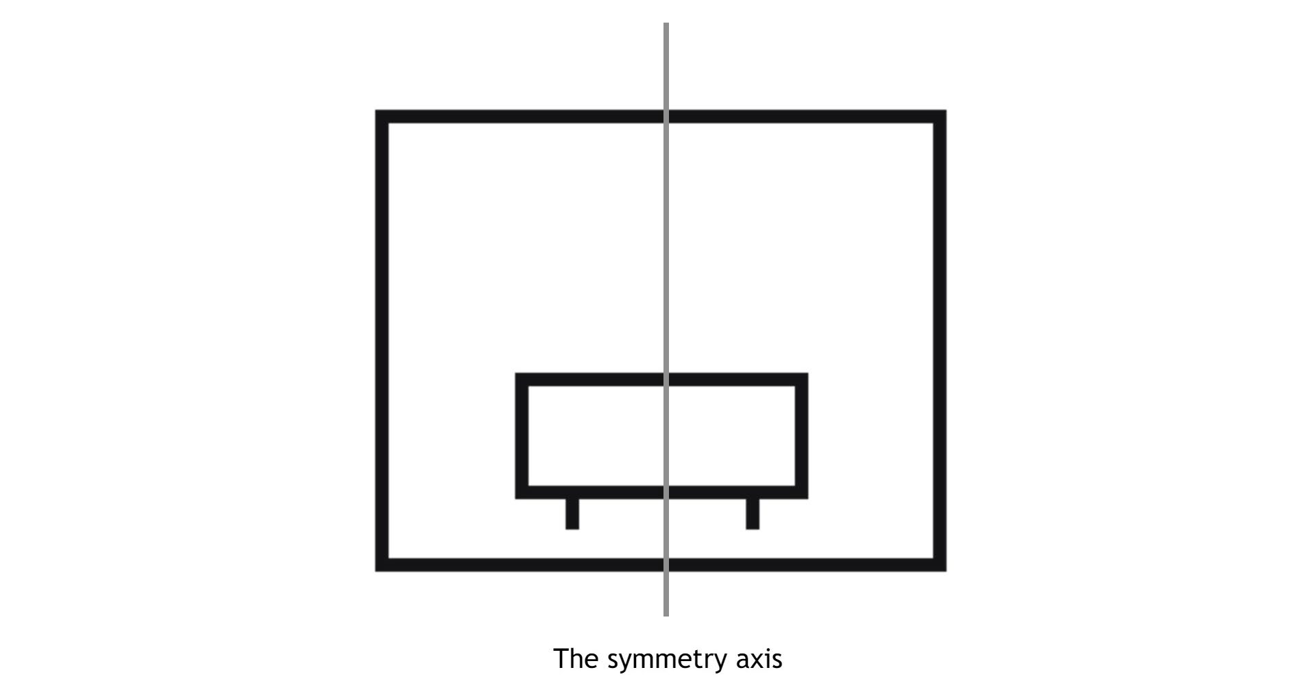 Image 12. 场地的纵向对称轴（The lengthwise symmetry axis of the field）